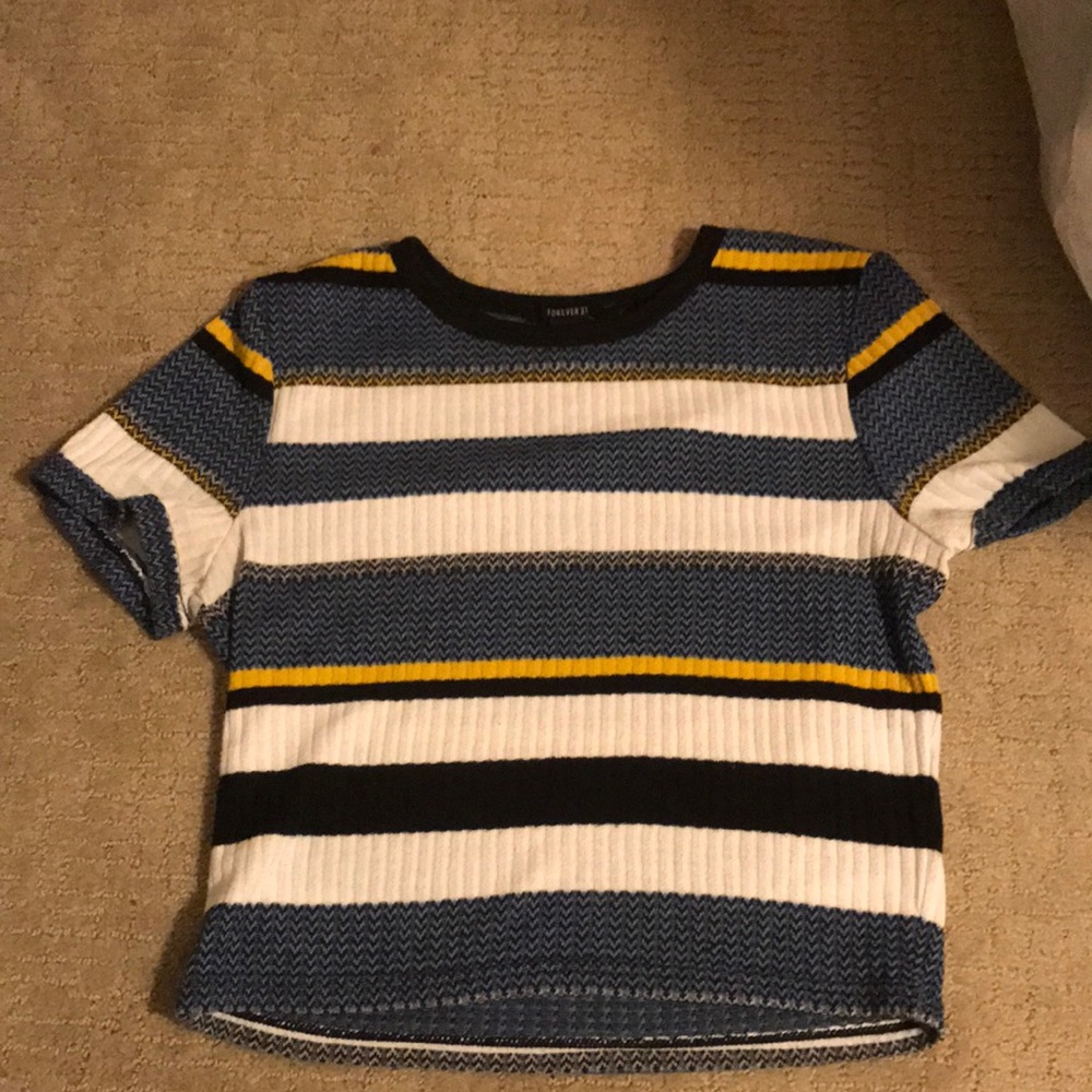 Super cute striped tee shirt from forever 21!